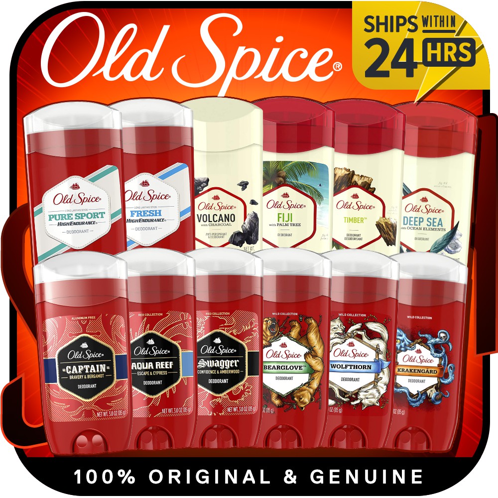 Old Spice High Endurance / Red Collection / Aluminum Free