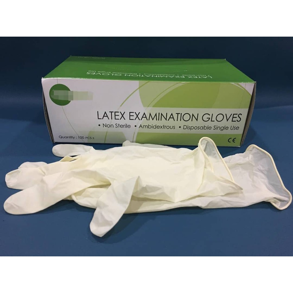 High Quality 600 Gram Disposable Medical Latex Examination Glove