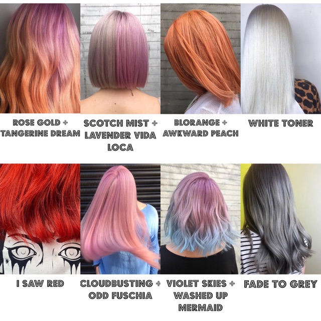 Ready Stock Bleach London Super Cool Colours Shopee Malaysia