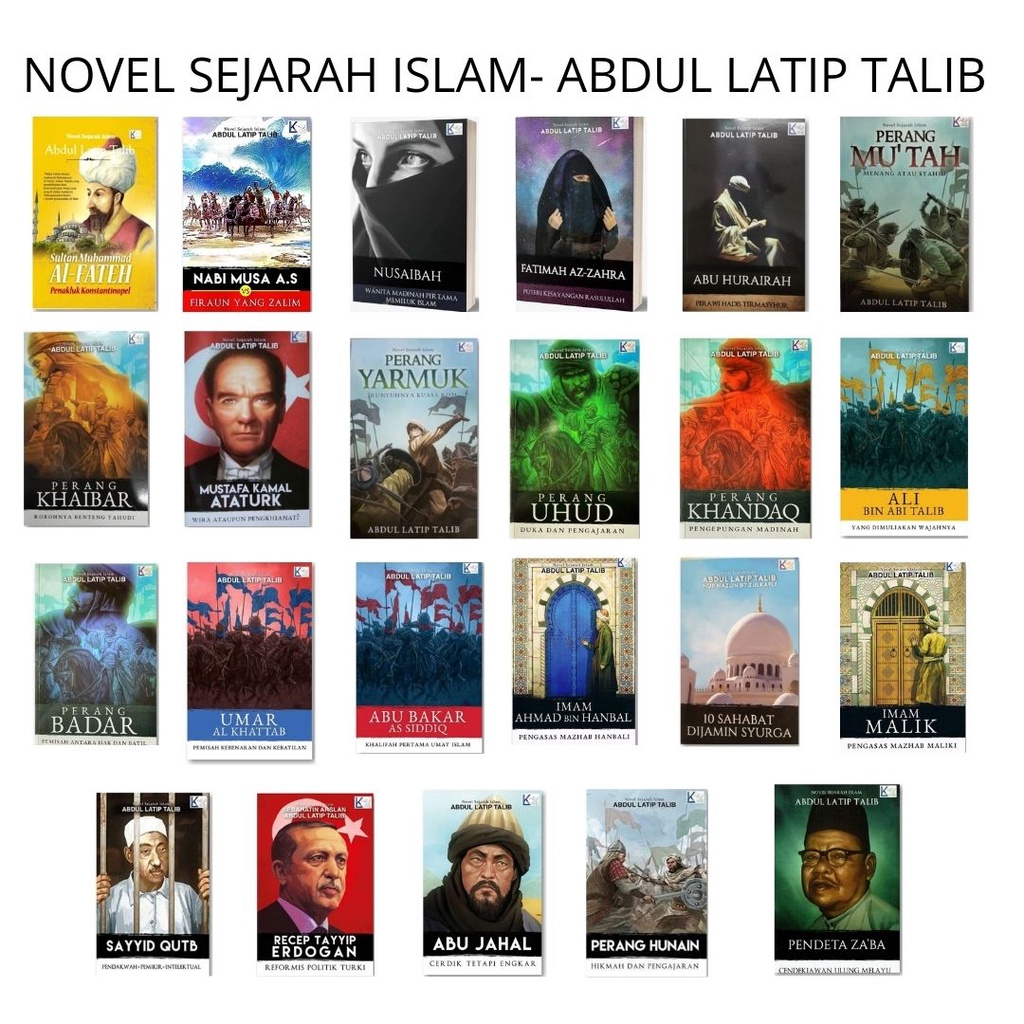 Novel Sejarah Islam Abdul Latip Talib Novel Sejarah Pak Latip Buku Pak