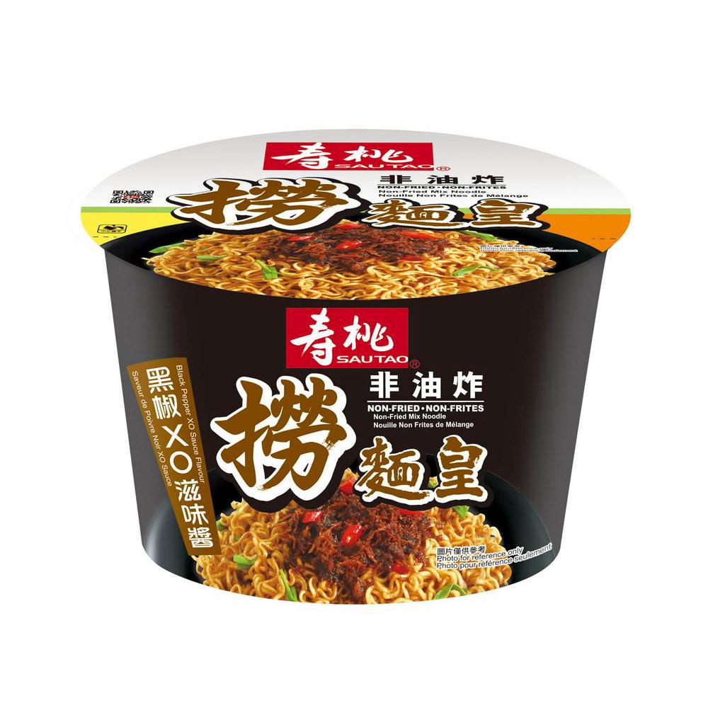 Sau Tao NonFried Mix Noodle (Bowl) Black Pepper XO Sauce Flv 100g