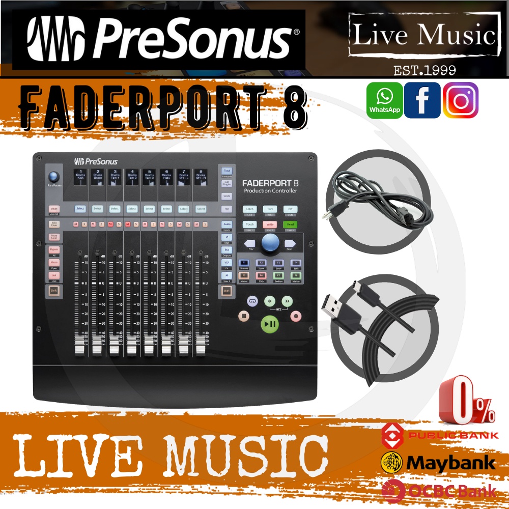 在庫一掃 PreSonus FaderPort 8 acornproperties.co.uk