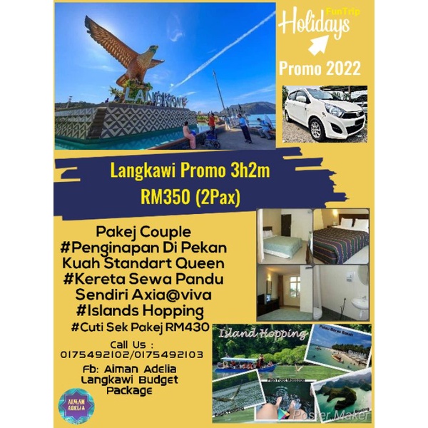 Pakej Percutian Langkawi Murah Lauren Ramirez 8006