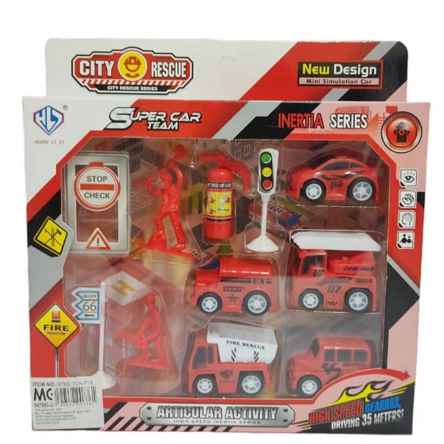 City Rescue Fire truck Air rescue City Fire Engine Firefighter Rescue