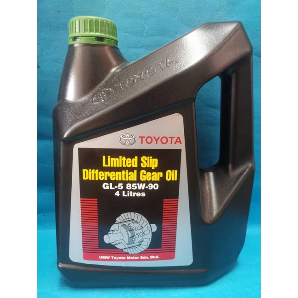 Toyota Limited Slip Differential Gear Oil GL5 85W90 4L Shopee Malaysia