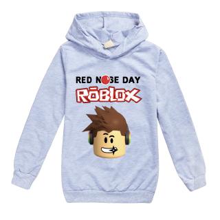 Roblox Red Nose Day Kids Hoodies Long Sleeve Hoodies For Boys And Girls Summer Casual Tops Shopee Malaysia - 35 designs roblox t shirts girls boys sweatshirt red noze day costume children sport shirt kids hoodies long sleeve t shirt tops tees le157