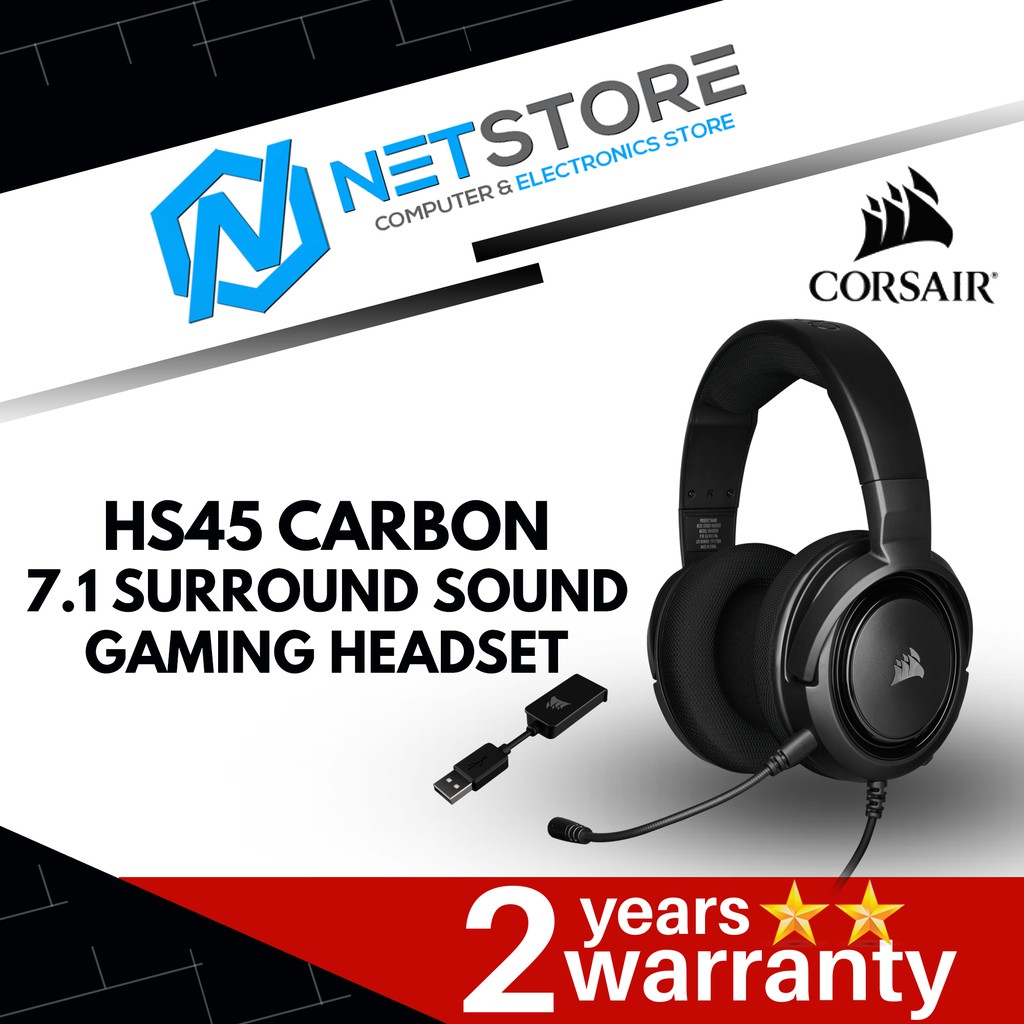 hs45 surround gaming headset