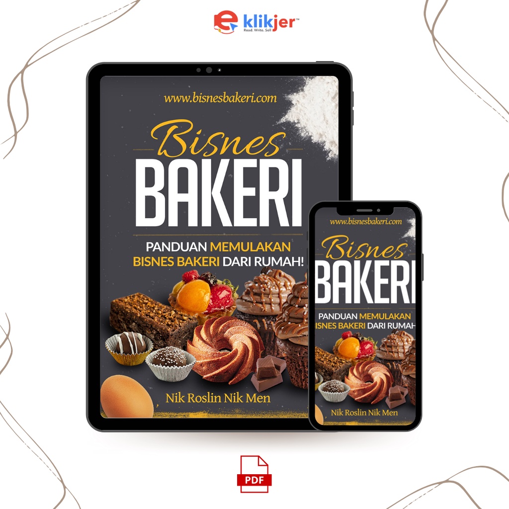 Ebook Bisnes Bakeri - Panduan Memulakan Bisnes Bakeri Dari Rumah