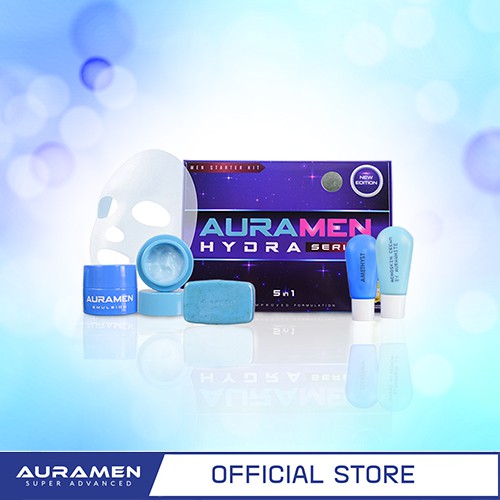 AURAMEN SKINCARE 5 IN 1 (SKINCARE KHAS UNTUK LELAKI)