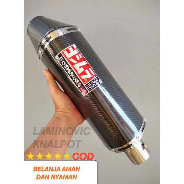 Yoshimura USA Cylinder Exhaust Carbon Exhaust Sound Complete Clamp And per Shopee Malaysia