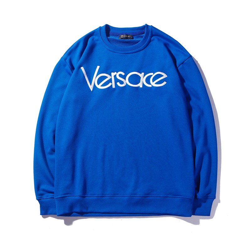 versace sweatshirt blue
