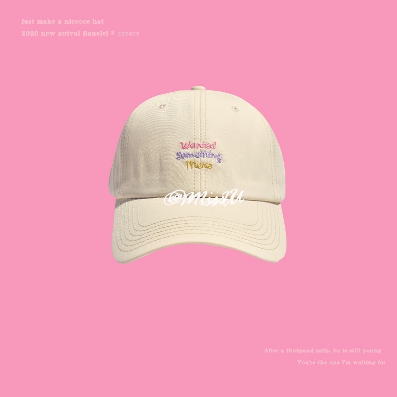 ins hot women baseball caps Embroidered letter caps summer Sun hat Peaked cap