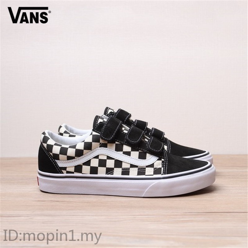 velcro vans mens