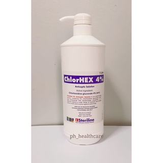 CHLORHEX 4% ANTISEPTIC SOLUTION HAND WASH 1 Litre - | Shopee Malaysia