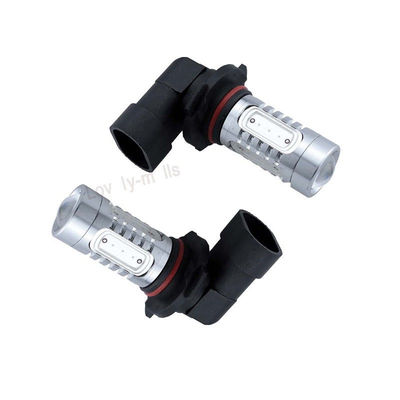 2PCS LED FOG LIGHT 9005 H10 HB3 7.5W Red Replacement Bulb DRL Daytime Lights Y1