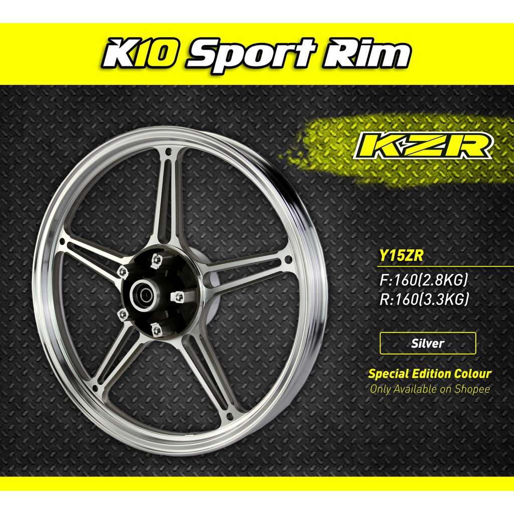 Kzr K10 Sport Rim Y15zr 160x160 Limited Stock 