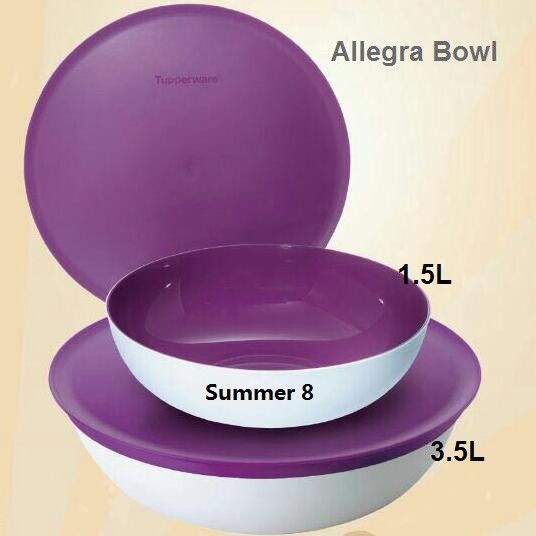 🔥New Year Sale🔥 Tupperware allegra Bowl 1.5L/ 3.5L