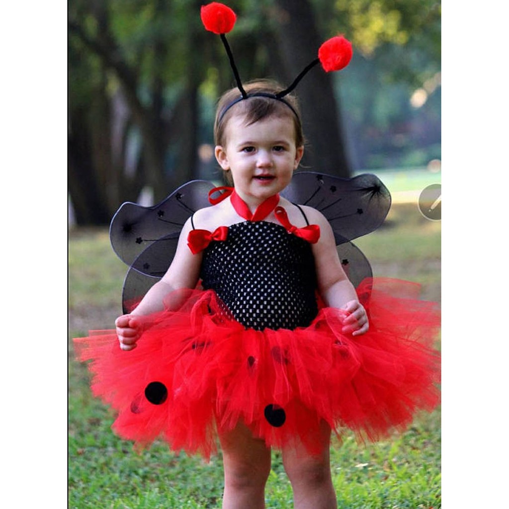 ladybug tutu dress