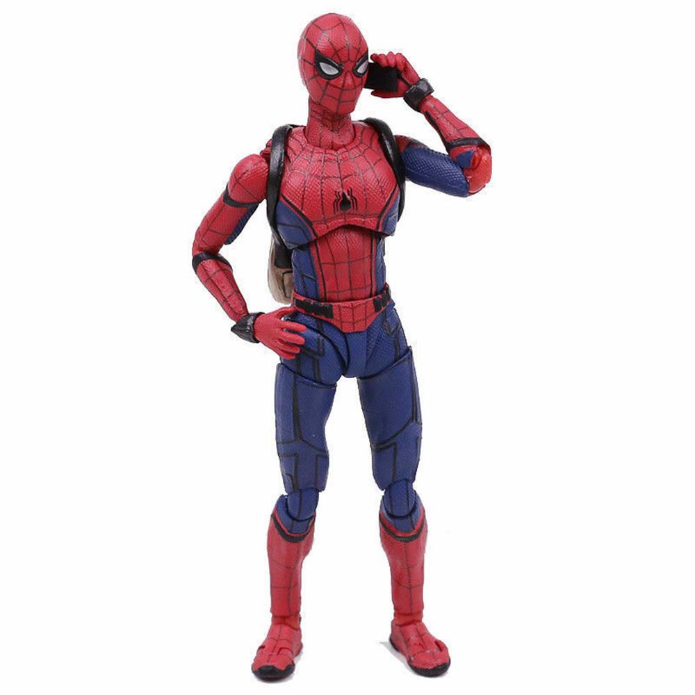 SHF Spiderman Homecoming Action Figure Spider Man Collectible PVC Model Toy  Gift | Shopee Malaysia