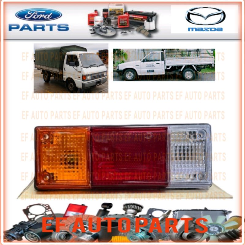 DEPO FORD MAZDA MAXI PICK UP LORRY B2200 TAIL LAMP COMPLETE LEFT RIGHT TRUCK LAMPU LORI EF AUTO PART