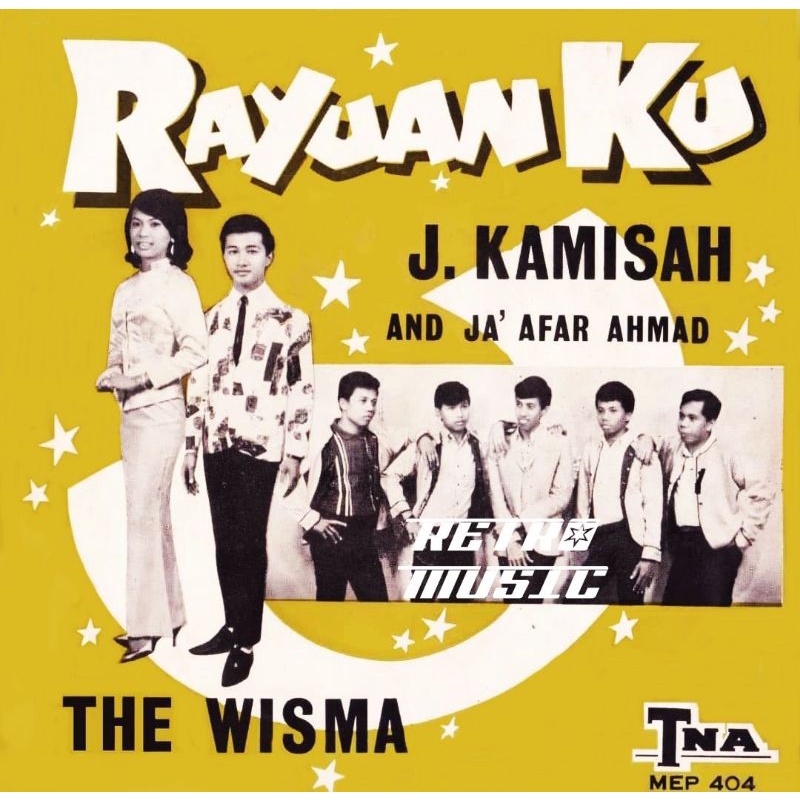 CD J KAMISAH & THE WISMA /CD LAGU / CD AUDIO (CDR)