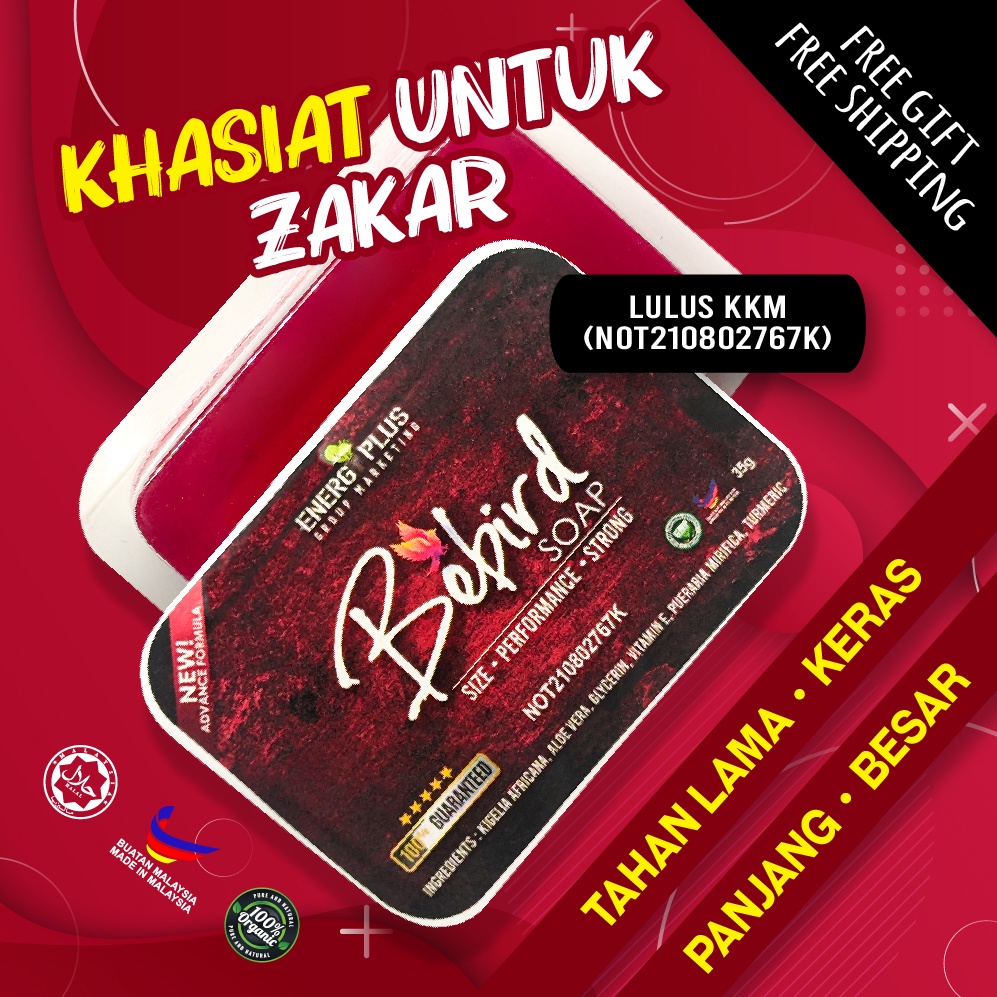 Sabun Samurai Premium Soap Original + Freegift , Juta Gummy Premium