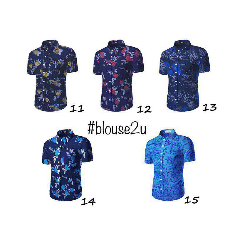  READY STOCK H M  KEMEJA BATIK  LELAKI VIRAL S 2XL Shopee 