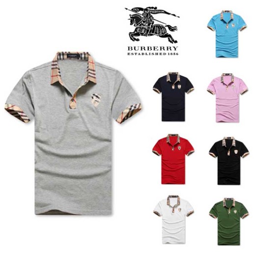 burberry men's polo shirts