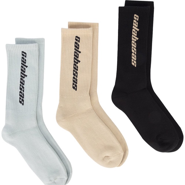 calabasas socks yeezy