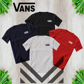 Vans T-shirt ” 100% Premium Cotton Unisex Round Neck' Short Sleeve Vans Baju T-shirt
