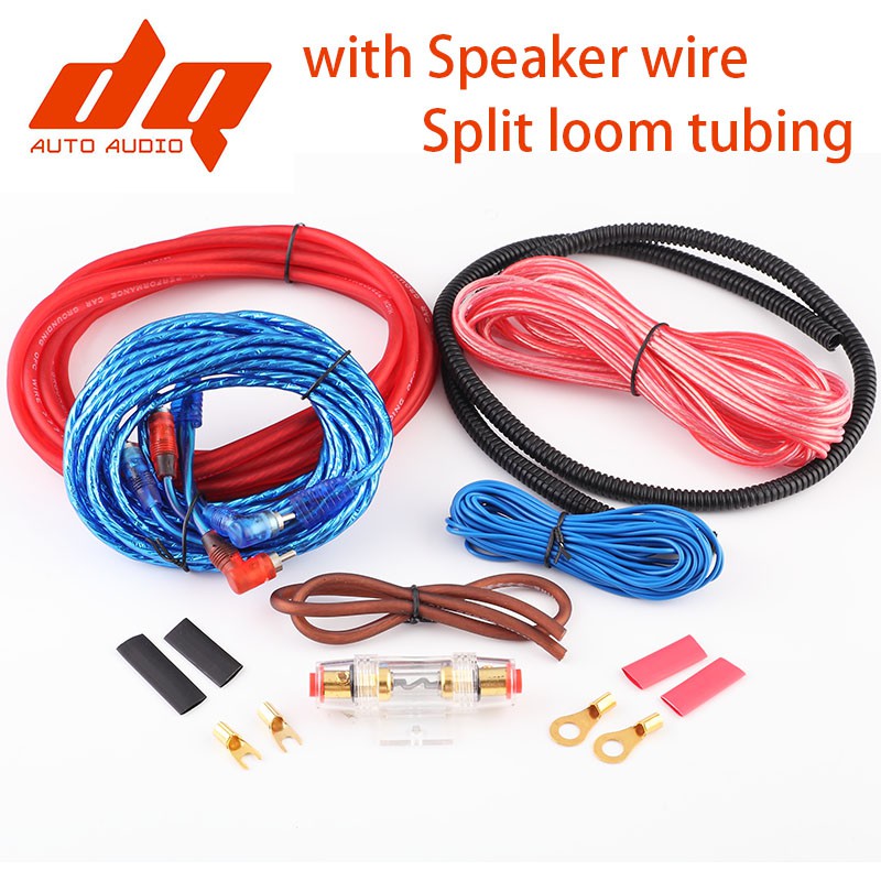 Speakers wiring cable power amplifier AMP Wiring Fuse Holder Wire 8GA