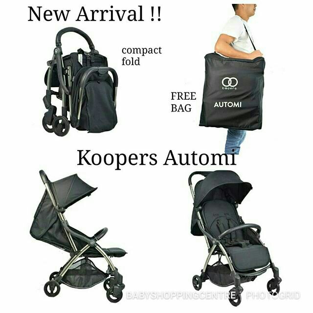 koopers automi auto fold stroller