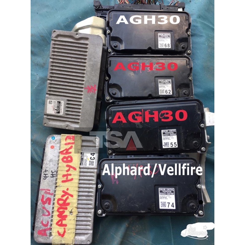 ECU Toyota Alphard / Vellfire 89661-58740 89661-58680 89661-58620 89661 ...