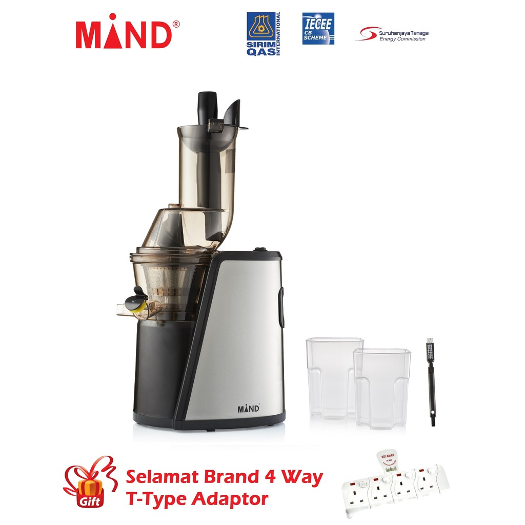Mind Slow Juicer Cold Press Juicer MQSJ150 (AS SEEN ON TV) Shopee