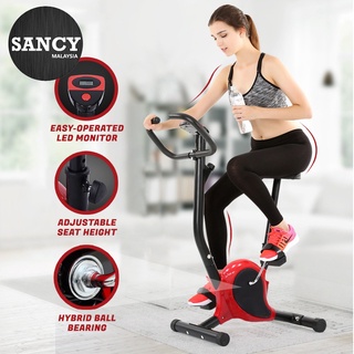 READY STOCK 🔥 SANCY Home And Office Indoor Bicycle Exercise Bike Fitness Sport Equipment Cycling Gym