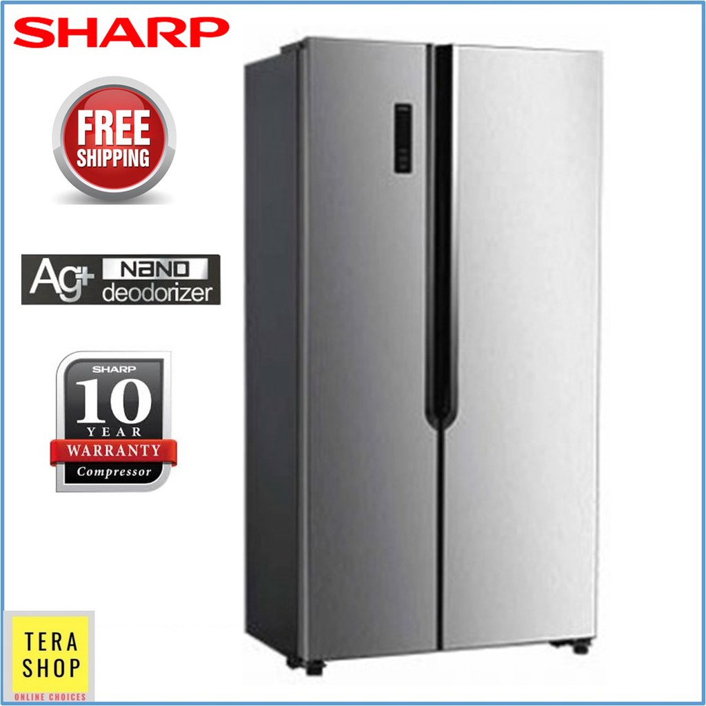 Peti Sejuk 2 Pintu Sharp / Sharp Refridgerator Sjf858vmbk