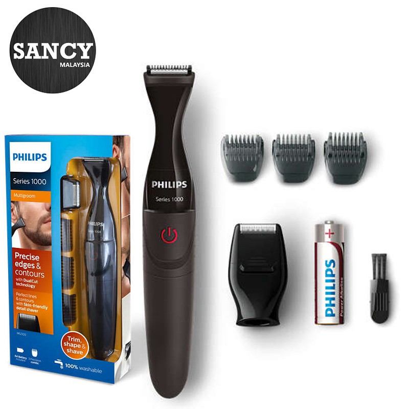 philips multigroom dualcut precision trimmer