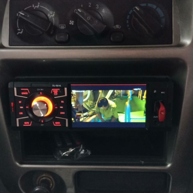 Radio Skrin Car/Kereta Single Din (Bluetooth/USB/SDcard 