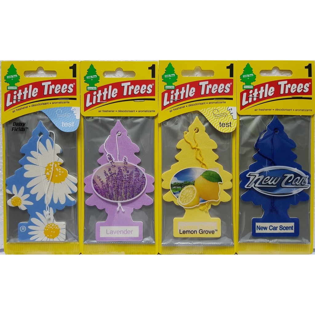 Little Trees Air Fresheners (New Car Scent / Lemon Grove / Lavender ...