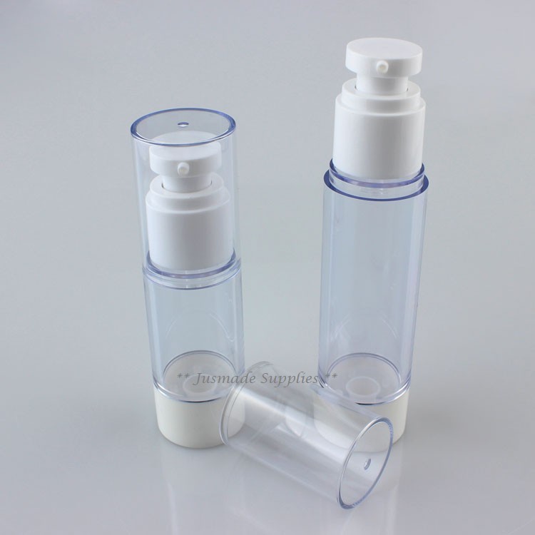 Download 30ml 50ml 100ml Airless Pump Plastic Bottle Shopee Malaysia