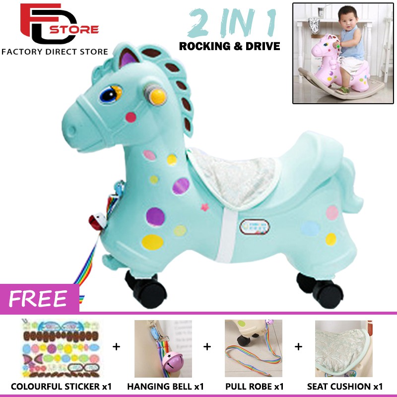 yoyo rock rocking horse