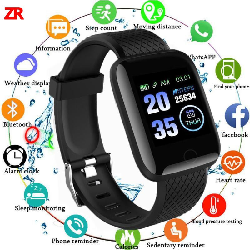 Smart Bracelet Smart Watch Color Screen IP67 Waterproof Jam Tangan Cerdas Wireless Bluetooth Heart Rate Monitor Fitness Tracker Sports Watch