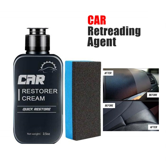 Auto Leather&Reusable Plastic Refurbishment Paste Washable Refresh