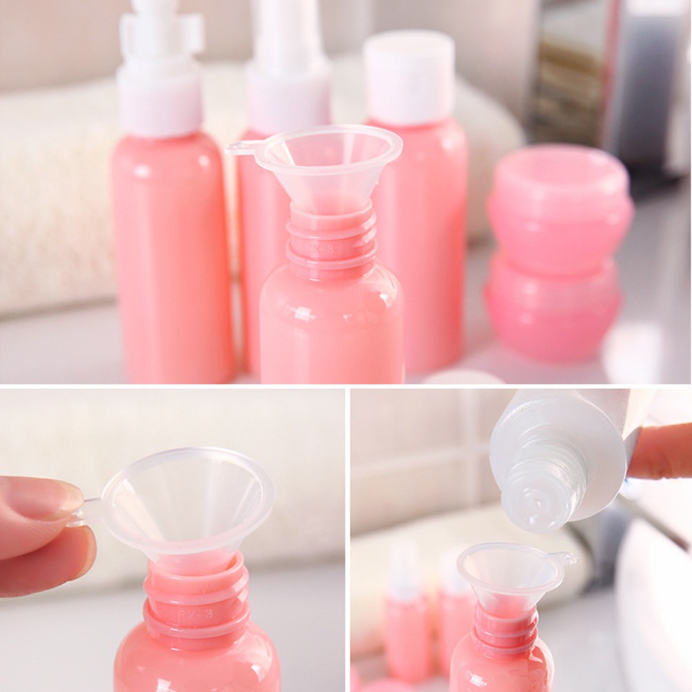 Travel Cosmetics Bottles Set Empty Bottle Set Skin Care ...