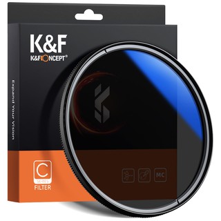 K&F Circular Polarizer Glass Filter Ultra-Slim, Multi Coated,CPL