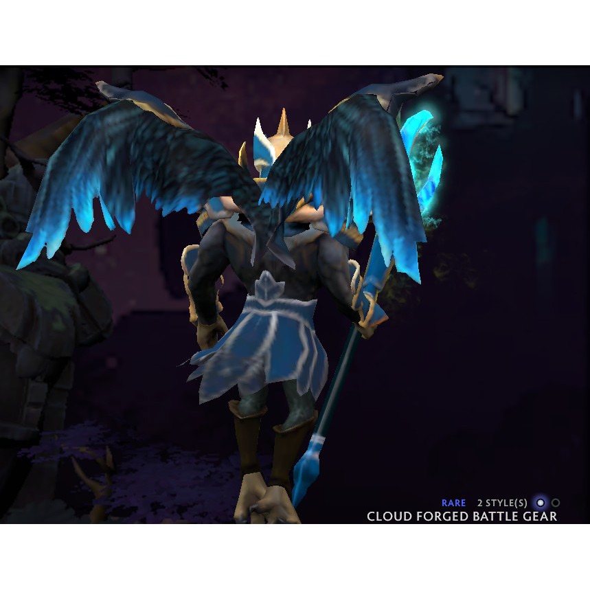 Dota2 Item Skywrath Mage Cloud Forged Battle Gear Set Rare