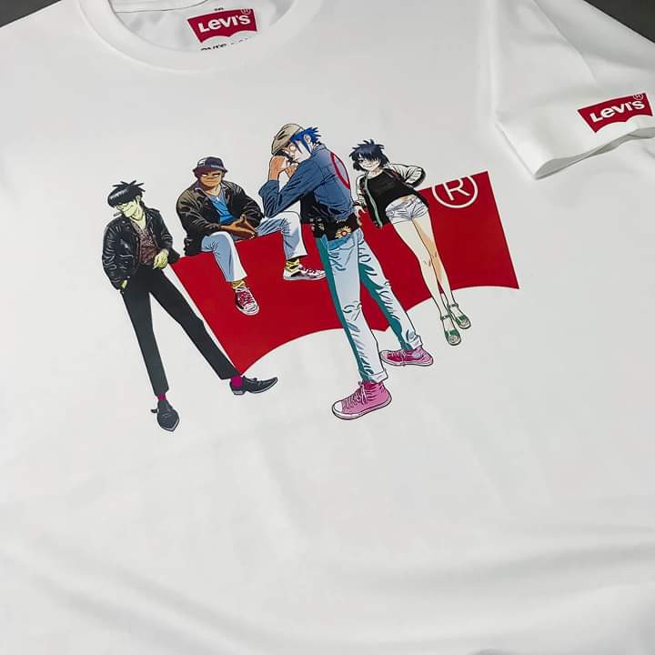 levi's x gorillaz