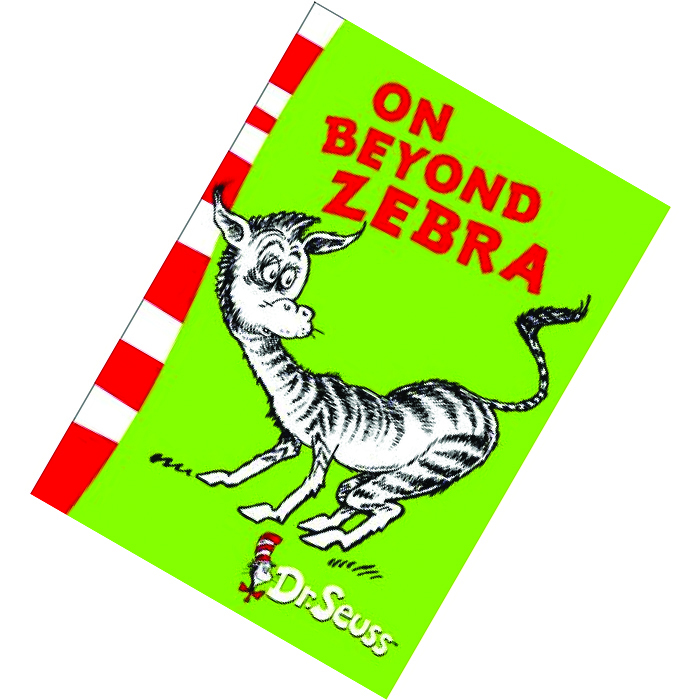 On Beyond Zebra By Dr Seuss Hardcover Shopee Malaysia