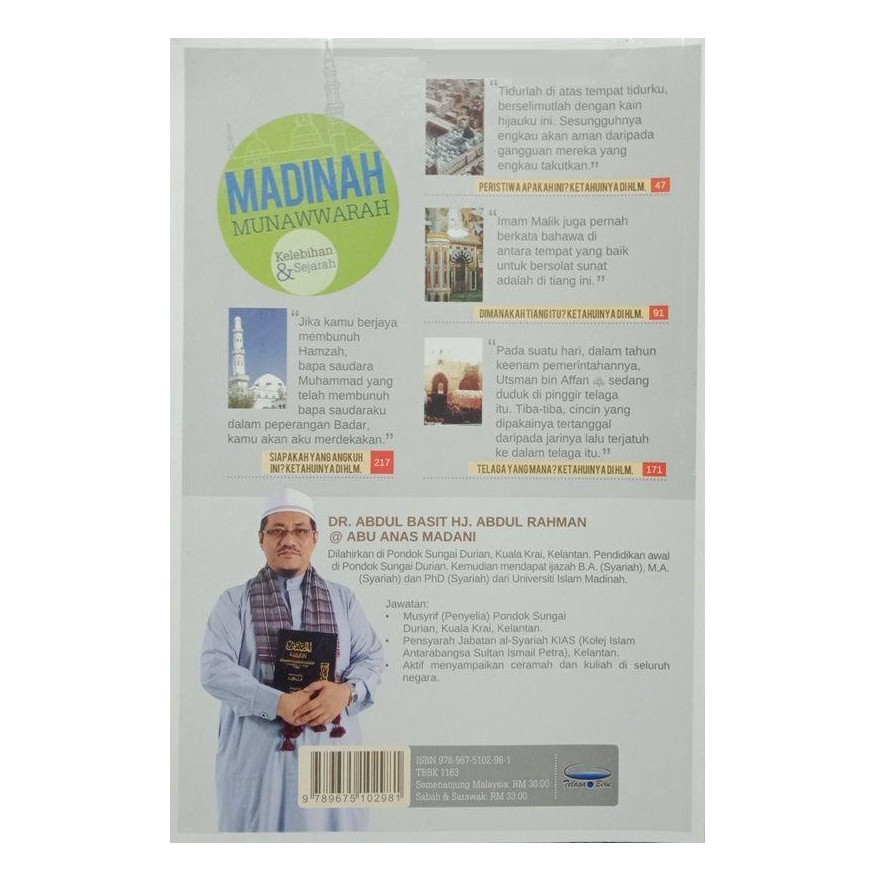 Madinah Munawwarah Kelebihan Sejarah Ready Stock Shopee Malaysia