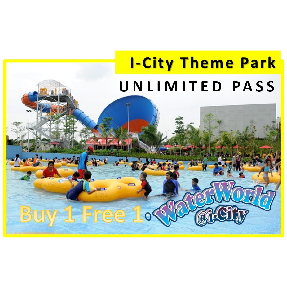 [PROMO CODE] iCity Shah Alam Theme Park For Kids Buy 1 Free 1